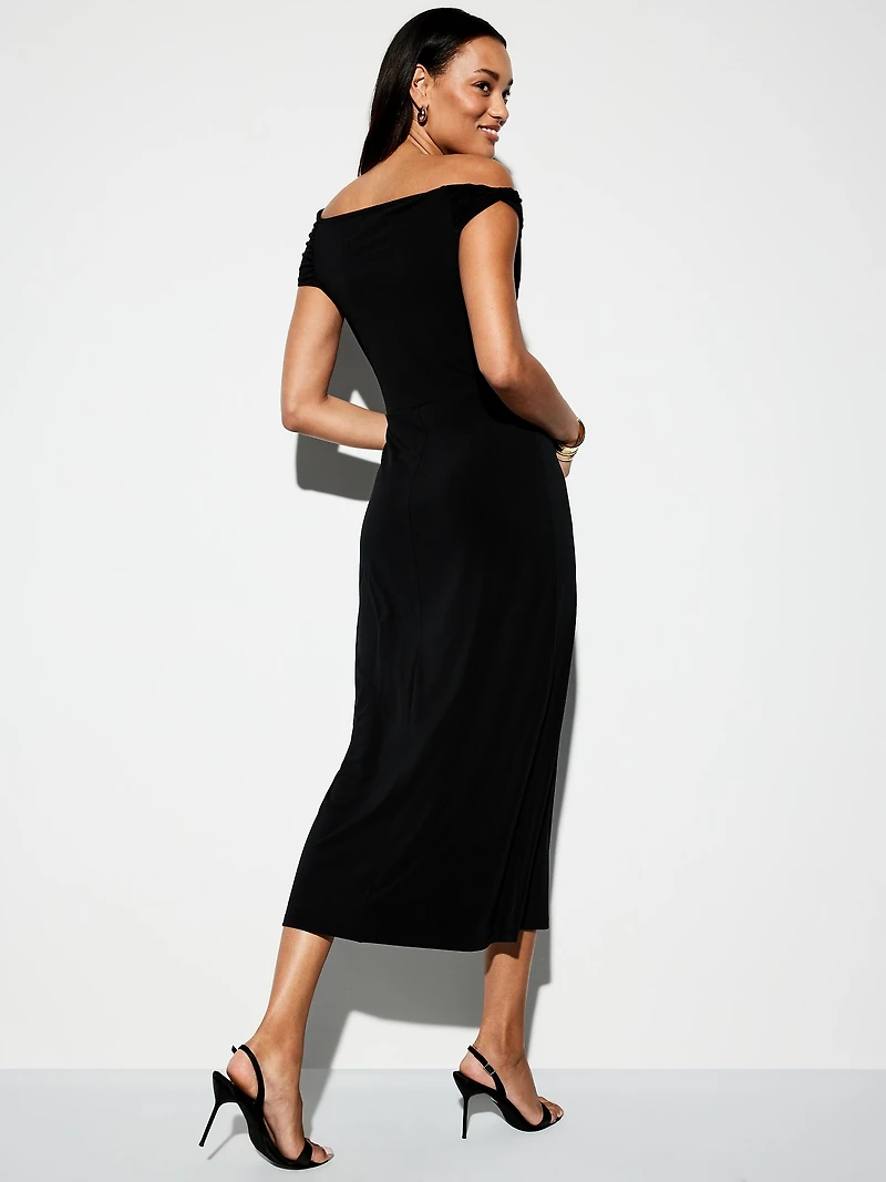 The Occasion by Old Navy One-Shoulder Midi Dress