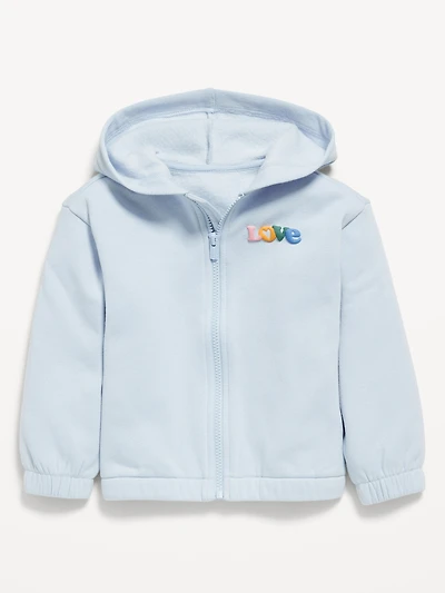 Fleece Zip Hoodie for Toddler Girls