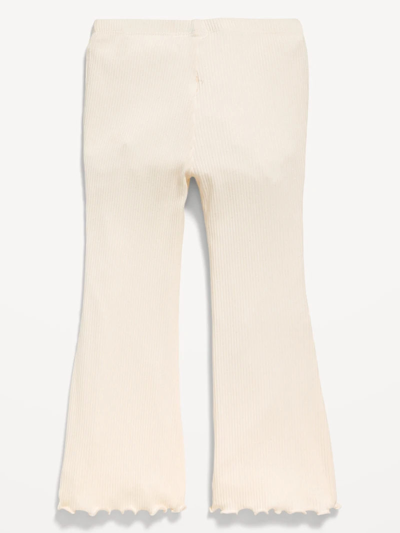 Ribbed Flare-Leg Leggings for Toddler Girls