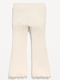 Ribbed Flare-Leg Leggings for Toddler Girls