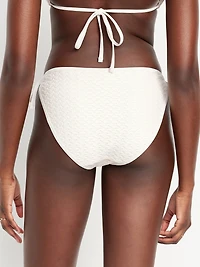 Crochet String Bikini Swim Bottoms