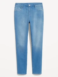 High-Waisted Vintage Slim Jeans
