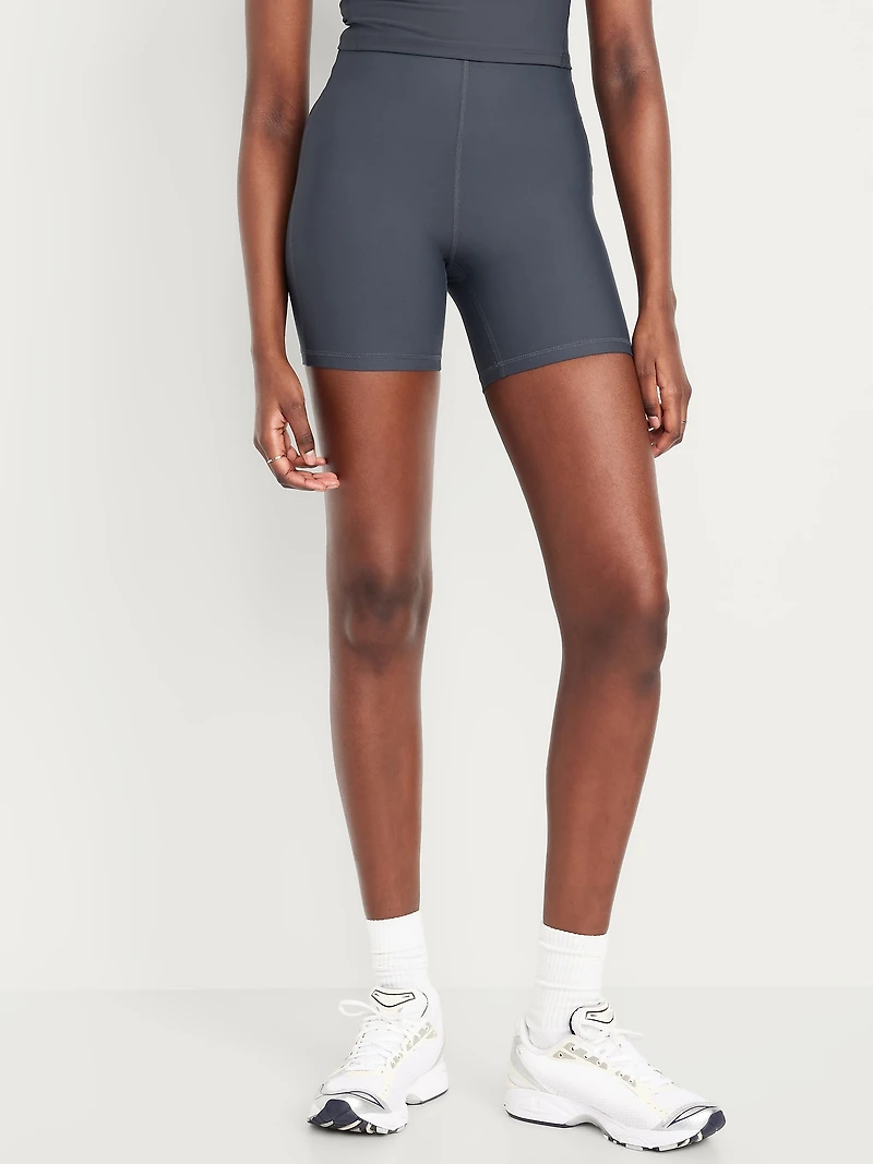 Extra High-Waisted PowerSoft Sculpt Biker Shorts - 6-inch inseam