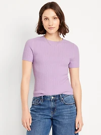 Textured Bouclé T-Shirt