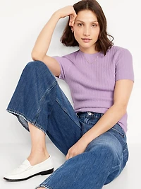 Textured Bouclé T-Shirt