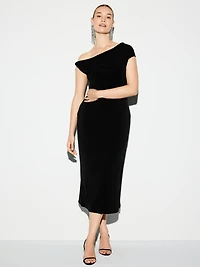 The Occasion by Old Navy One-Shoulder Midi Dress