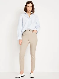 High-Waisted Uniform Skinny Pants