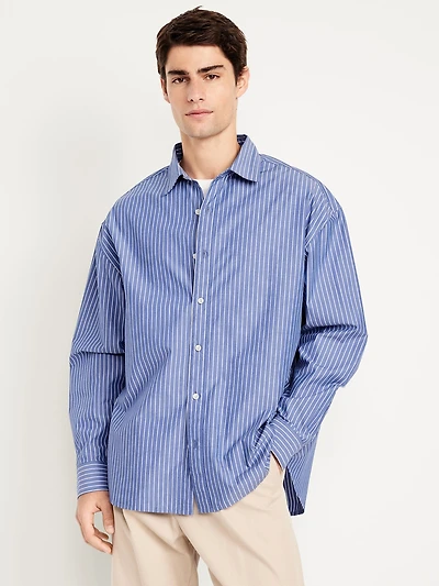 Oversized Poplin Shirt