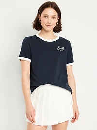 EveryWear Graphic Ringer T-Shirt