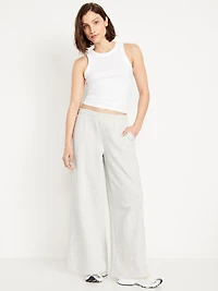Mid-Rise SoComfy Super Wide-Leg Sweatpants