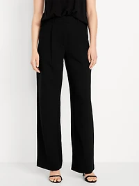 Extra High-Waisted Taylor Wide-Leg Trouser Pants