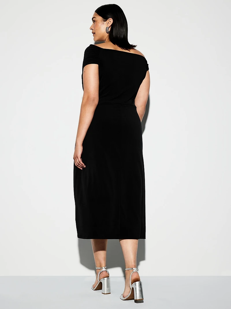 The Occasion by Old Navy One-Shoulder Midi Dress