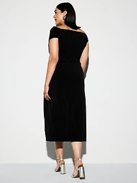 The Occasion by Old Navy One-Shoulder Midi Dress