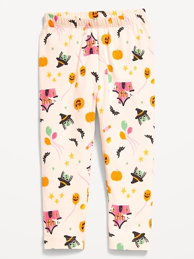 Printed Full-Length Leggings for Toddler Girls
