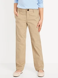 School Uniform Straight Leg Pants for Girls