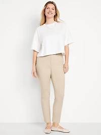 High-Waisted Uniform Skinny Pants