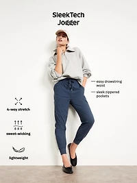 High-Waisted SleekTech Joggers