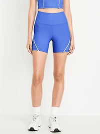 High-Waisted PowerSoft Biker Shorts - 6-inch inseam