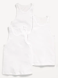 Rib-Knit Tank Top 3-Pack for Boys