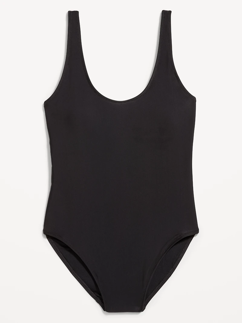 Matte One-Piece Swimsuit