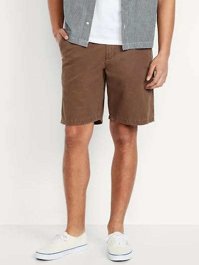 Loose Twill Carpenter Shorts - 9-inch inseam