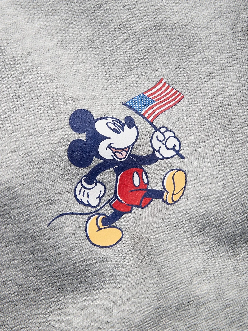 Old Navy x Disney© Mickey Mouse Flag Graphic Crew-Neck Sweatshirt for Boys