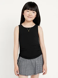 Side-Ruched Tank Top for Girls