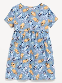 Bluey™ Short-Sleeve Graphic Dress for Toddler Girls