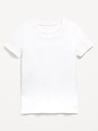 Fitted Seamless Ribbed Performance Top for Girls