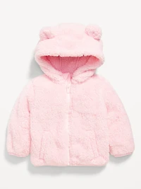 Critter Hooded Jacket for Toddler Girls