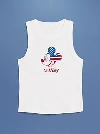 Old Navy x Disney© Mickey Mouse Logo-Graphic Snug Tank Top
