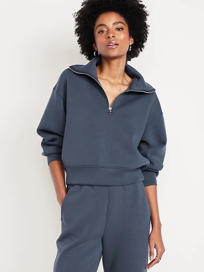 Bounce Fleece Half-Zip Pullover Sweatshirt