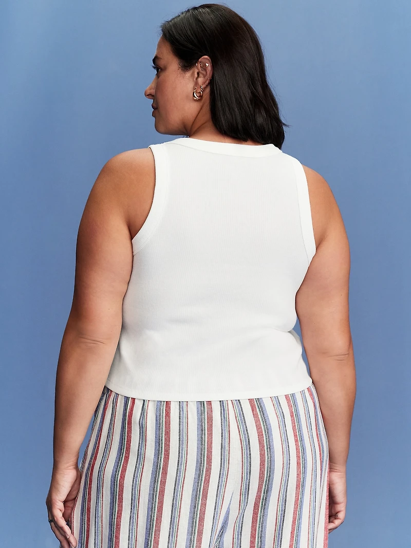 Old Navy x Disney© Mickey Mouse Logo-Graphic Snug Tank Top