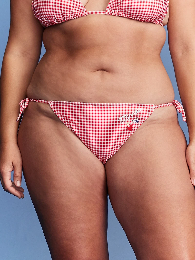 Old Navy x Disney© Minnie Mouse Gingham String Bikini Swim Bottoms
