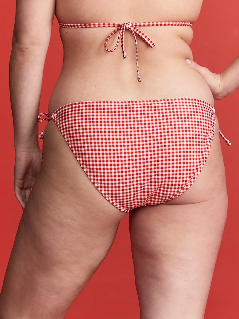 Old Navy x Disney© Minnie Mouse Gingham String Bikini Swim Bottoms