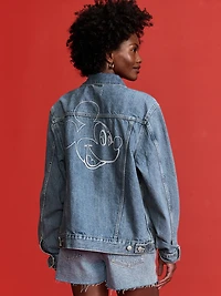Old Navy x Disney© Mickey Mouse Logo-Graphic Jean Jacket