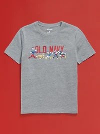 Old Navy x Disney© Gender-Neutral Logo-Graphic T-Shirt for Kids