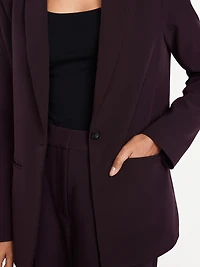 Classic Double-Weave Blazer