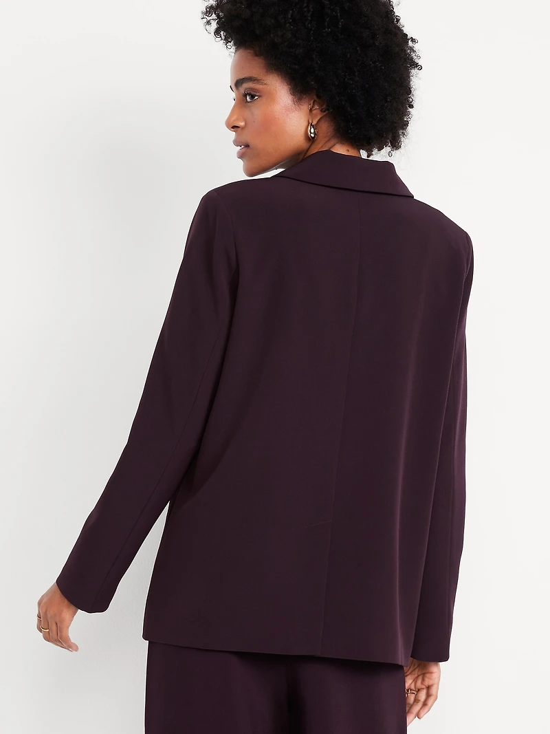 Classic Double-Weave Blazer