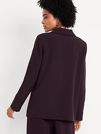 Classic Double-Weave Blazer