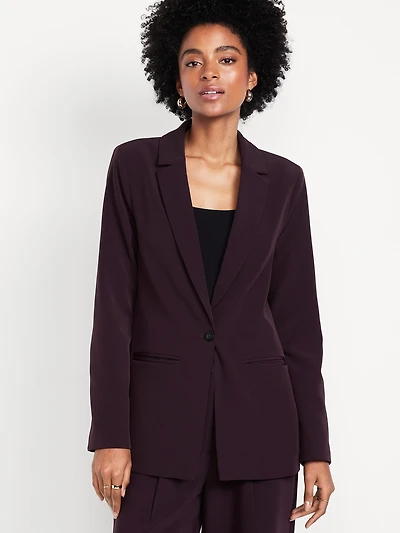 Classic Double-Weave Blazer