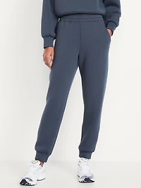 High-Waisted Bounce Fleece Jogger Sweatpants