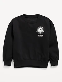 Wednesday™ Oversized Graphic Tunic Sweatshirt for Girls