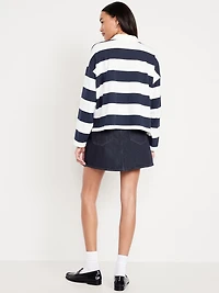 High-Waisted OG A-Line Mini Skirt