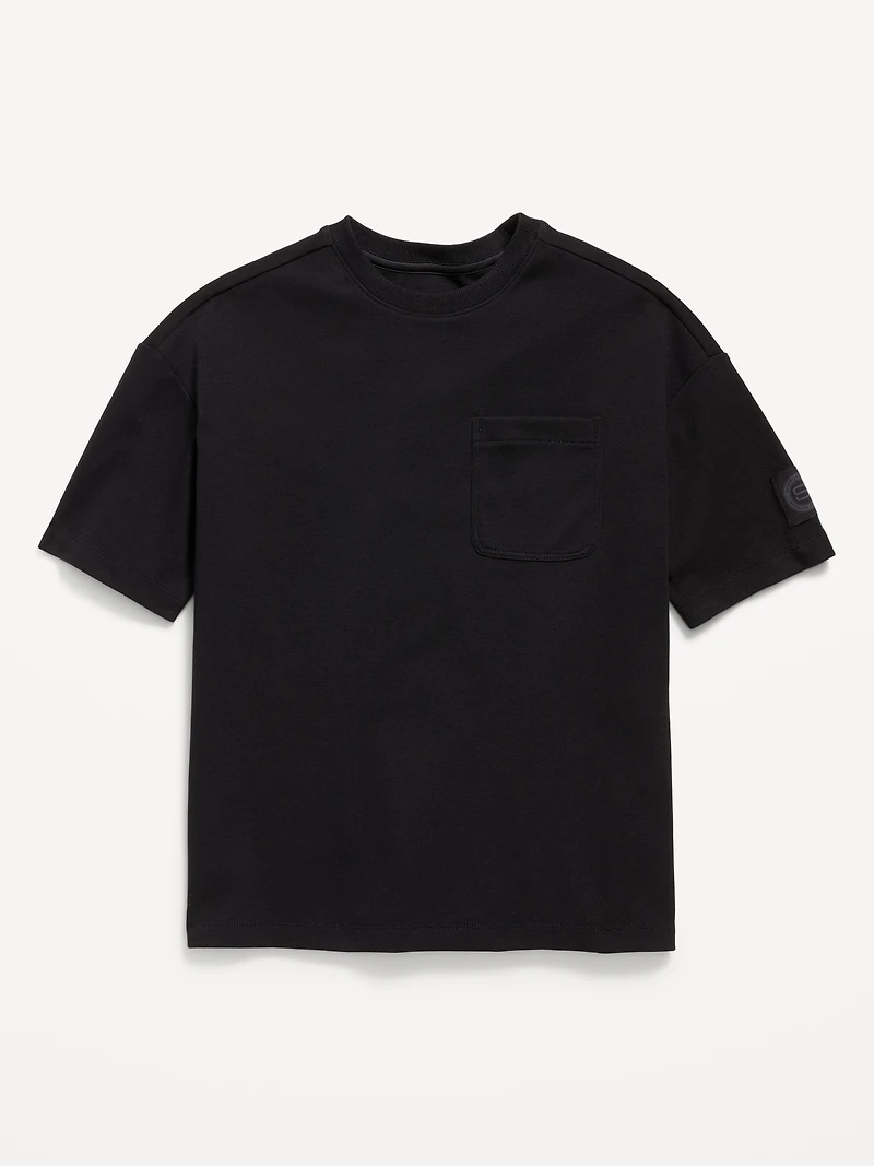 Dynamic Fleece Oversized Skate T-Shirt for Boys