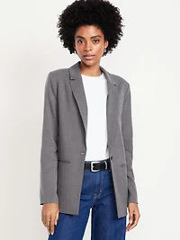 Classic Double-Weave Blazer