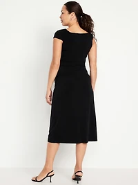 The Occasion by Old Navy Maternity Asymmetrical Shoulder Maxi Dress