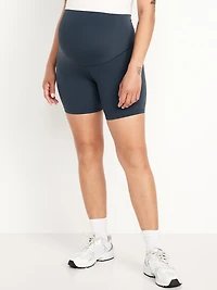 Maternity Full Panel StudioSmooth Biker Shorts - 6-inch inseam