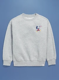 Old Navy x Disney© Mickey Mouse Flag Graphic Crew-Neck Sweatshirt for Boys