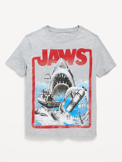 Jaws™ Gender-Neutral Graphic T-Shirt for Kids